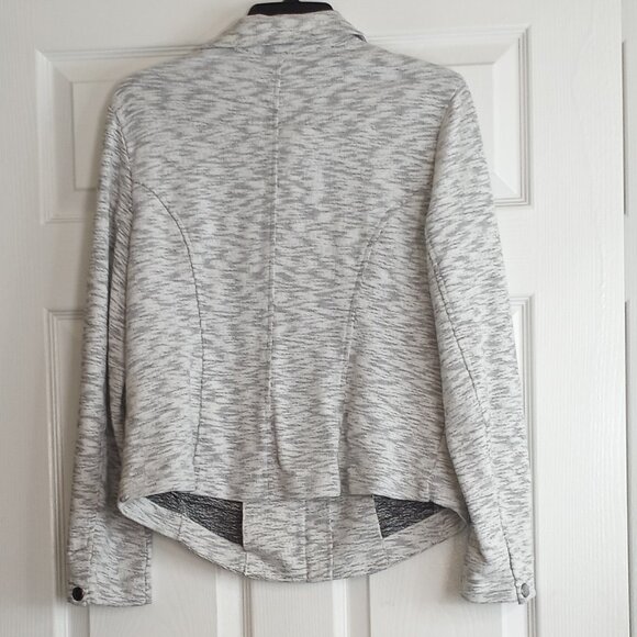 CAbi Neo Gray Marble Moto Style Jacket - Picture 3 of 9